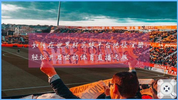 如何在世界杯买球平台地址注册，轻松开启你的体育直播之旅